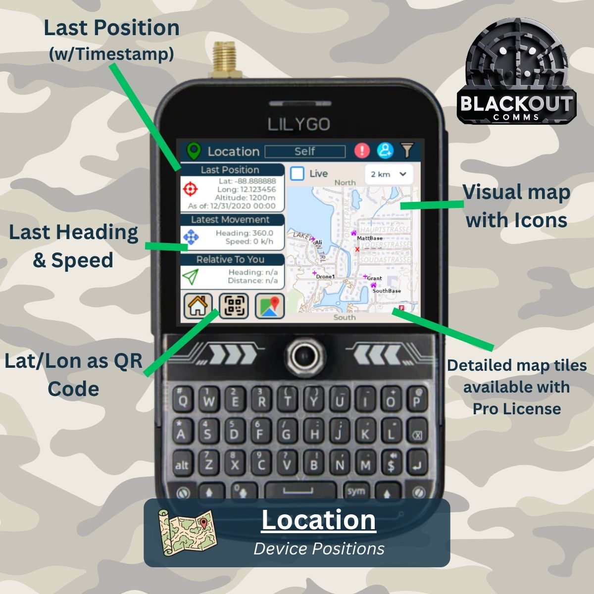 Viewing Map on T-Deck